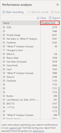 Performance Analyzer Step 2