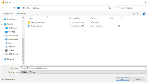 Performance Analyzer Step 4