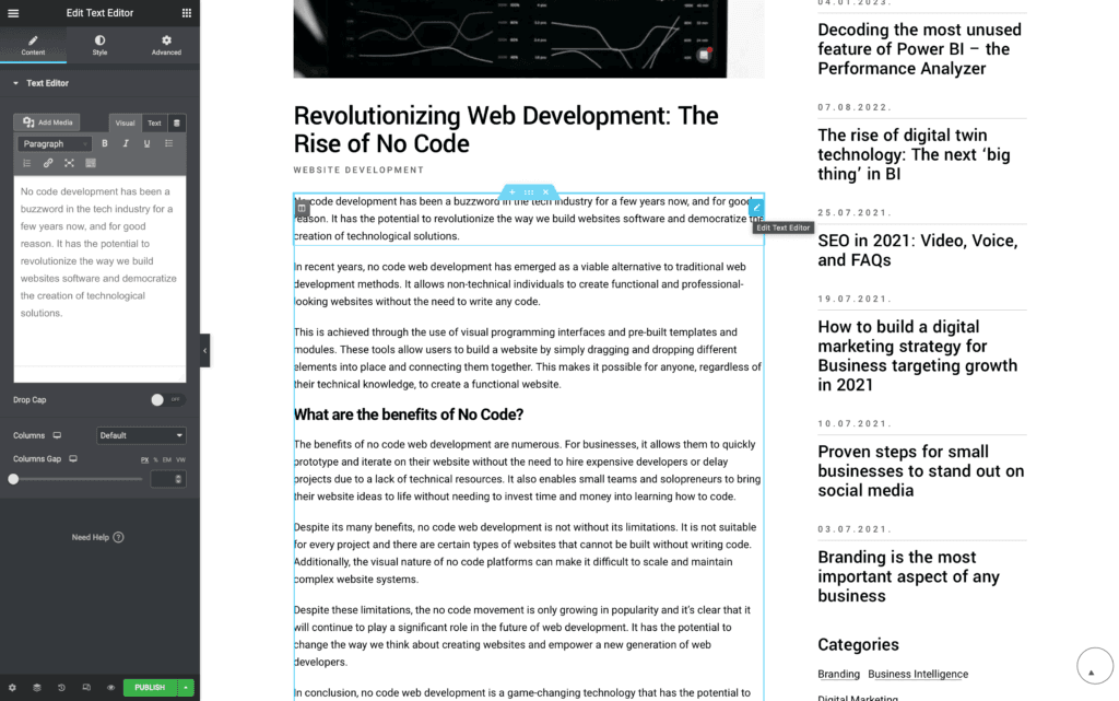 Revolutionizing Web Development: The Rise of No Code 2 Revolutionizing Web Development The Rise of No Code